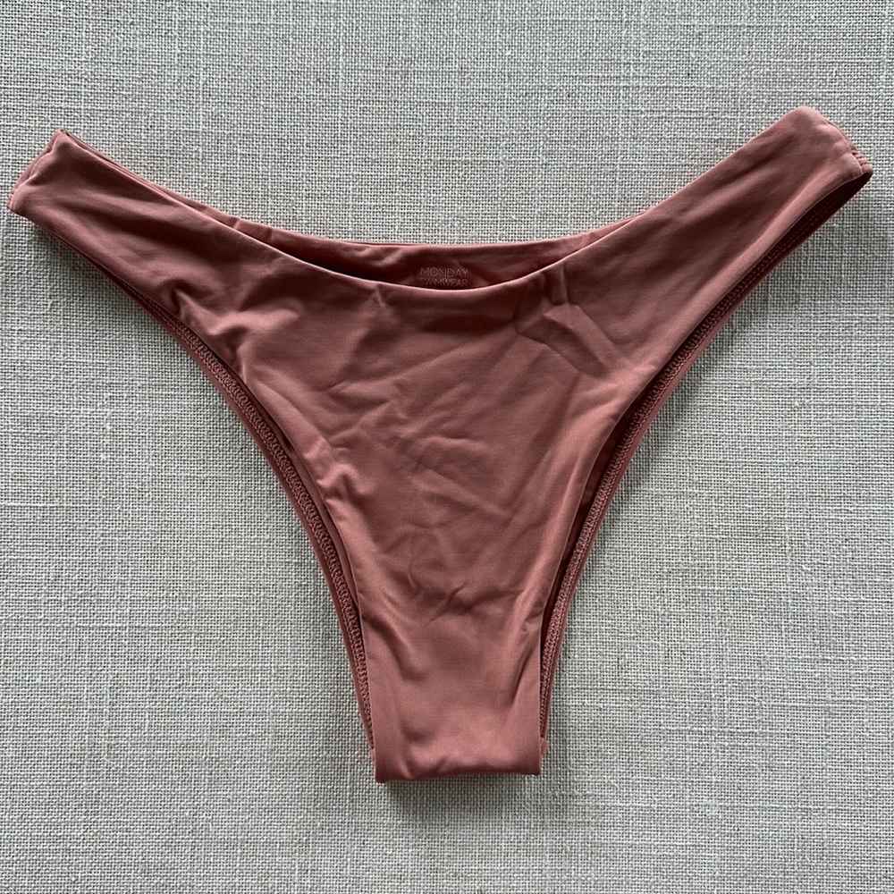 Monday Swimwear Byron Bottom in Summer Rose